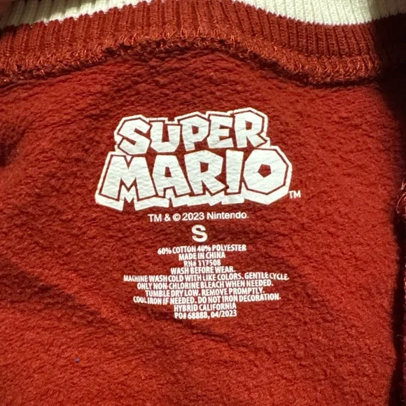 Super Mario Varsity Jacket - Picture 5 of 6